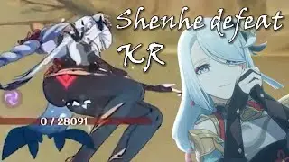 Shenhe death scenes - Genshin Impact [Korean voice]