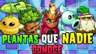 Las 10 PLANTAS SECRETAS de PLANTS vs ZOMBIS 2 que NECESITAS CONOCER