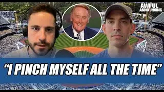 Joe Davis shares how he followed Vin Scully as the "Voice of the Dodgers," shares advice from Scully