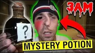 (GONE WRONG) DRINKING MYSTERY POTION FROM THE DARK WEB AT 3AM!! _MYSTERY CHALLENGE_