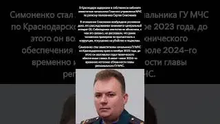 Замначальника ГУ МЧС по Краснодарскому краю задержали по уголовному делу 