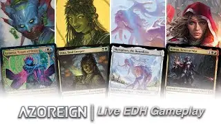 Commander Crucible | Live Streamed Commander | Anikthea vs Amalia vs Mathas vs Reyav