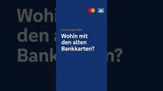 Was machst du mit deinen alten Bank-Karten? 🤔😅 #bank #banking #mitkartebitte #vrbankmuenchenland