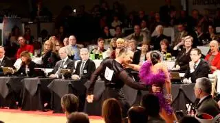 2012 WDSF Grand Slam Latin Antwerpen - Final - Zaytsev, Andrey - Kuzminskaya, Anna - Samba