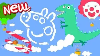 Peppa Pig Tales 🎙 The Airplane Stunt Show! ✈️ Peppa Pig Episodes