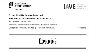 Desenho A, 1ª Fase, 2022, Exercício 2