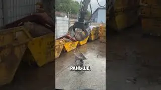 Will the wheelbarrow survive a hit from an excavator?! 