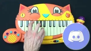 HOW TO PLAY THE DISCORD SERVER RINGTONE ON A CAT PIANO