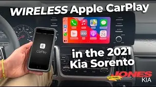 WIRELESS Apple CarPlay in the 2021 Kia Sorento 😮