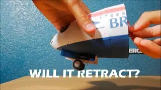 B777 Nose section with nose landing gear retraction system (prototype)