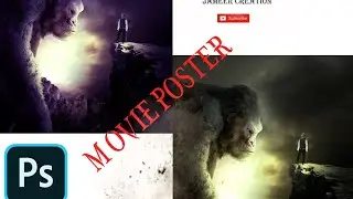King Kong Movie Poster Editing