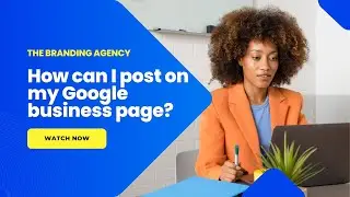 How can I post on my Google business page?