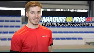 Pongistes amateurs VS Pongistes pros - épisode 1 : Florian Bourrassaud