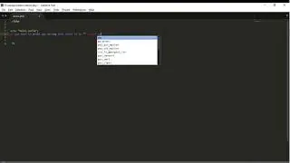 Hello in PHP || begning tutorial || echo variable in php