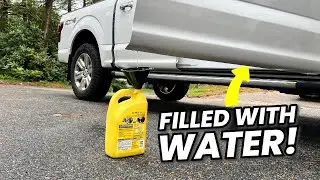 My F150 Door is Filled with Water! | How to CLEAN the door drains