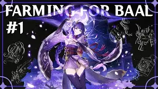 Farming Artifact for Baal Day 1 - I hate Def% | Genshin Impact