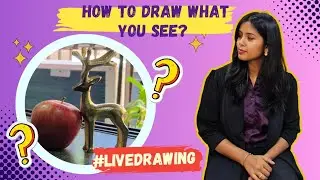 Draw What You See | Still Life Drawing | Live Drawing