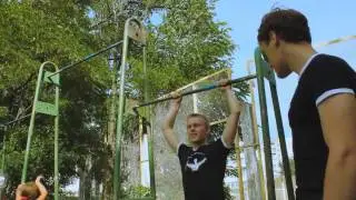 Street Workout выход через Одну для Начинающих