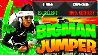 BIGGEST GREEN WINDOW BIG MAN JUMPSHOT NBA 2K24 NEXT GEN & CURRENT GEN! BEST BIG MAN JUMPSHOT 2K24!