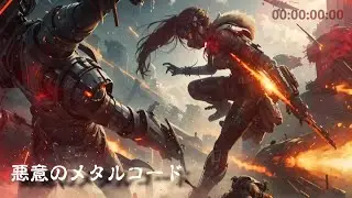 【フリーBGM】デジタルロック サイバー 戦闘『悪意のメタルコード』