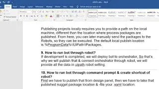 RPA-UIPATH-Experienced Interview Questions and Answers