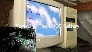 Replacing The CMOS Battery on The Windows 95 PC!!!