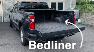 2020 Silverado gets a bed liner!