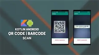 Kotlin Android Qr Code | Barcode Scan Using Mobile Vision API