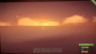 Beautiful Sunset   Rust Gamplay