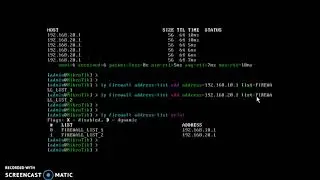 Basic Mikrotik Firewall filter configuration.