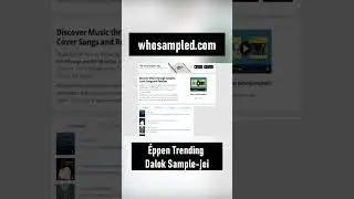 Hasznos Oldalak Zenészeknek: Whosampled