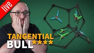 Tangential flight and a delusional drone