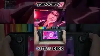Steam Deck's controls are extremely responsive on Tekken 8 #steamdeck #tekken8 #steamos