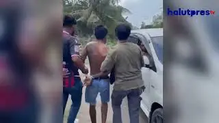 Resmob Canga Polres Halut Bekuk Pelaku Pembacokan