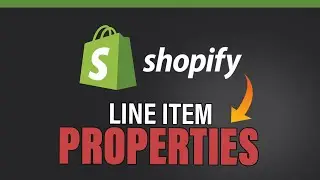 Extra Order Data w/ Shopify Line Item Properties