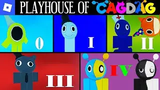 Playhouse of Cagdag [Chapter 0 - 4(demo)] : roblox mascot horror gameplay walkthrough