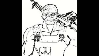 practice 20240410 #shorts #art #speeddrawing #speedpaint #illustration #army