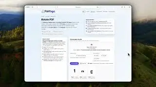 How to rotate PDF pages