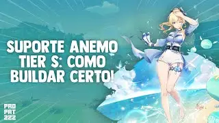 COMO BUILDAR A JEAN DO JEITO CERTO! - Suporte Anemo Tier SS - Genshin Impact (Artefatos, Status e +)