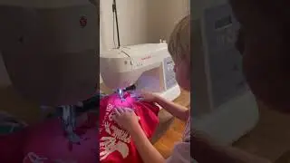 Do you think it's impossible to sew at the age of 6? This child is a genius.lifestyle in USA