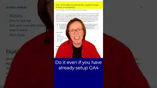Do not let Google switch you to GA4