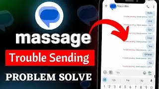 Trouble Sending Check Options Problem | Messages Trouble Sending Problem | Message Not Sent Problem