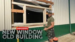 New Window Installation in an Old Building