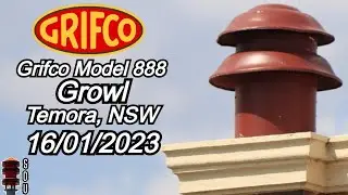 Grifco Model 888 - Growl | Fire Siren Test | Temora, NSW | 16/01/2023