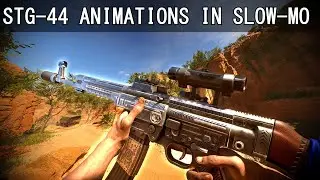 STG-44 Reload and Shooting Animations in Slow Motion