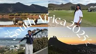 First Solo Travel Vlog - South Africa ❤︎