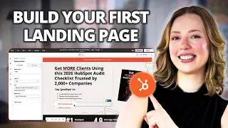 HubSpot Marketing: How To Create a Landing Page on HubSpot step-by-step