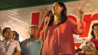 Verónika Mendoza - Mitin Chimbote