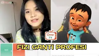 GOMBALIN ANAK ORANG PAKE SUARA FIZI | OME TV INDONESIA
