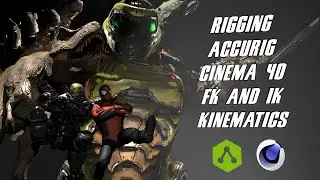 [TUTORIAL V2.0] Создание RIG`а ACCURIG и CINEMA 4D